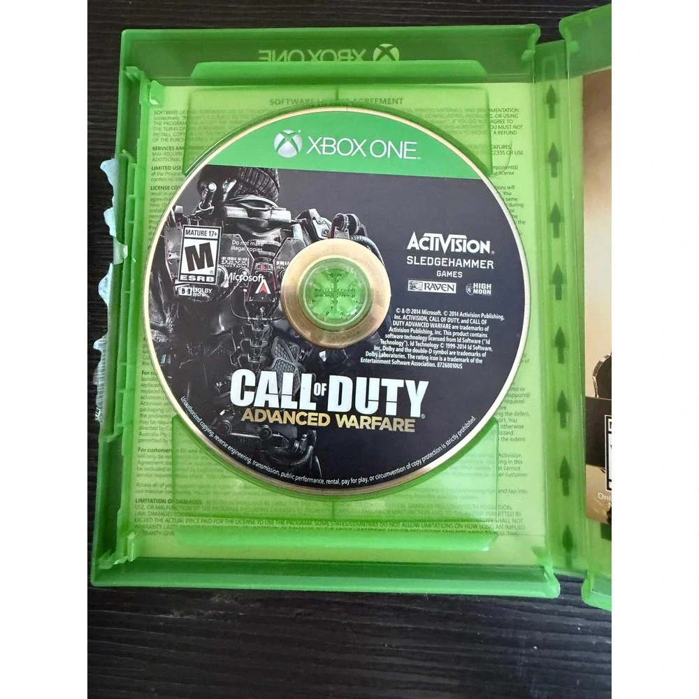 Call of Duty Advanced Warfare Microsoft Xbox One Activision FPS Video Game